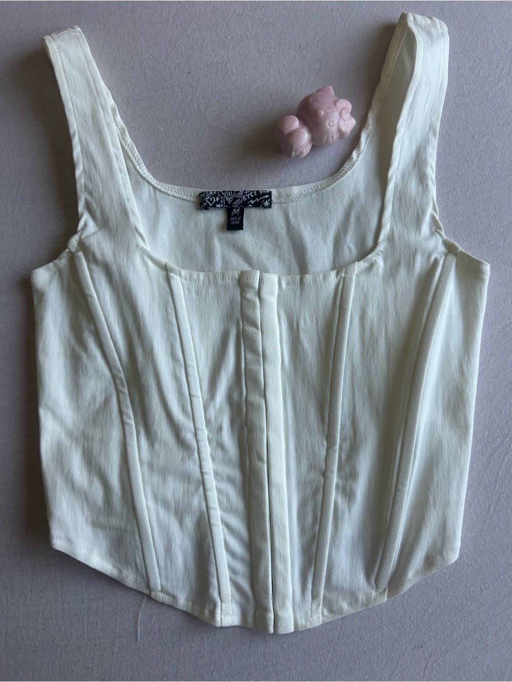 white dolls kill corset tank